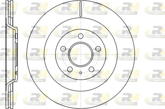 Roadhouse 61267.10 - Гальмівний диск autocars.com.ua