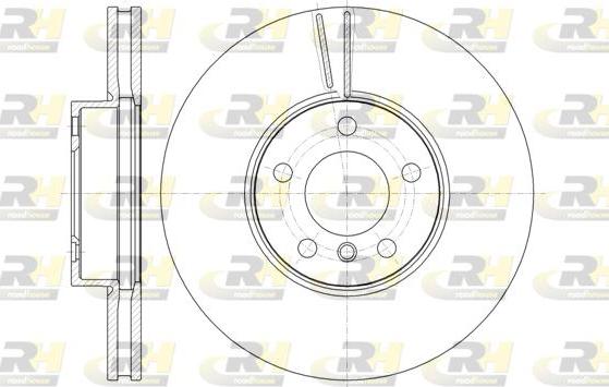 Roadhouse 61307.10 - Тормозной диск avtokuzovplus.com.ua