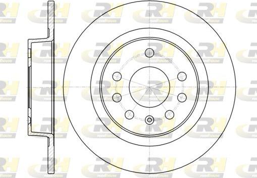 Roadhouse 61317.00 - Гальмівний диск autocars.com.ua