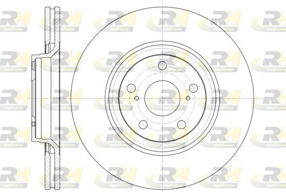 Roadhouse 61329.10 - Тормозной диск avtokuzovplus.com.ua