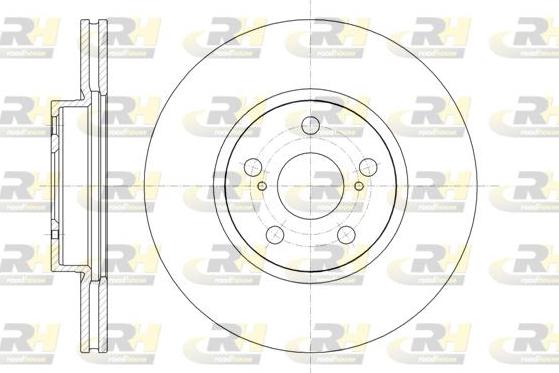 Roadhouse 61330.10 - Гальмівний диск autocars.com.ua