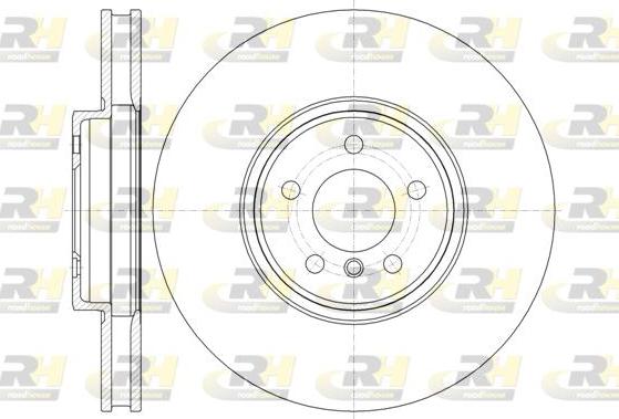 Roadhouse 61333.10 - Гальмівний диск autocars.com.ua