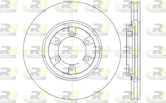 Roadhouse 61366.10 - Тормозной диск autodnr.net