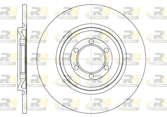 Roadhouse 6139.00 - Гальмівний диск autocars.com.ua