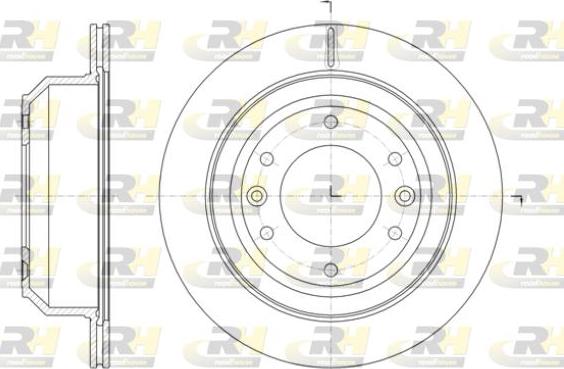 Roadhouse 61397.10 - Тормозной диск avtokuzovplus.com.ua