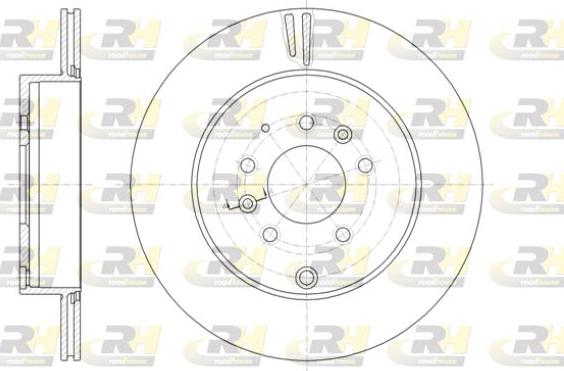 Roadhouse 61402.10 - Гальмівний диск autocars.com.ua