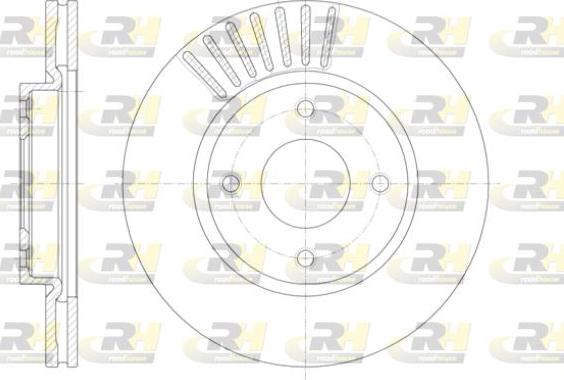 Roadhouse 61410.10 - Тормозной диск avtokuzovplus.com.ua