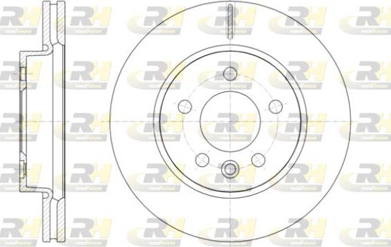 Roadhouse 61418.10 - Гальмівний диск autocars.com.ua