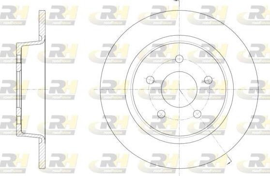 Roadhouse 61459.00 - Гальмівний диск autocars.com.ua