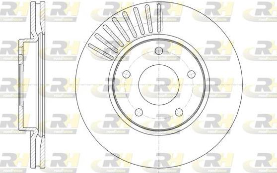 Roadhouse 61466.10 - Гальмівний диск autocars.com.ua