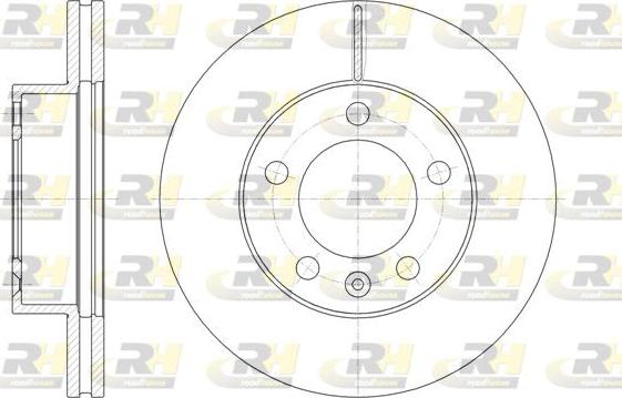 Roadhouse 61475.10 - Тормозной диск avtokuzovplus.com.ua