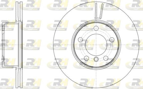 Roadhouse 61496.10 - Гальмівний диск autocars.com.ua