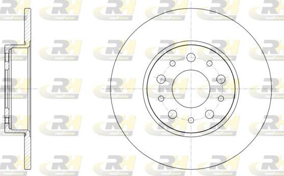 Roadhouse 61500.00 - Гальмівний диск autocars.com.ua