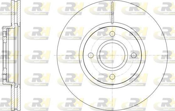 Roadhouse 61502.10 - Гальмівний диск autocars.com.ua