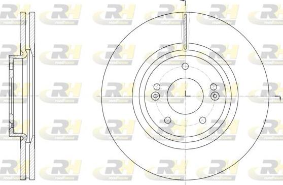 Roadhouse 61514.10 - Гальмівний диск autocars.com.ua