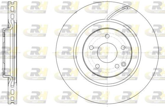 Roadhouse 61526.10 - Тормозной диск avtokuzovplus.com.ua