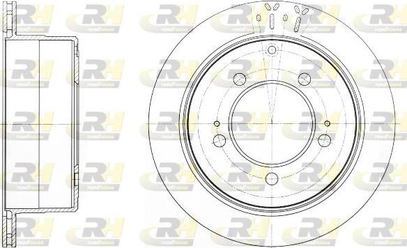 Roadhouse 61693.10 - Гальмівний диск autocars.com.ua