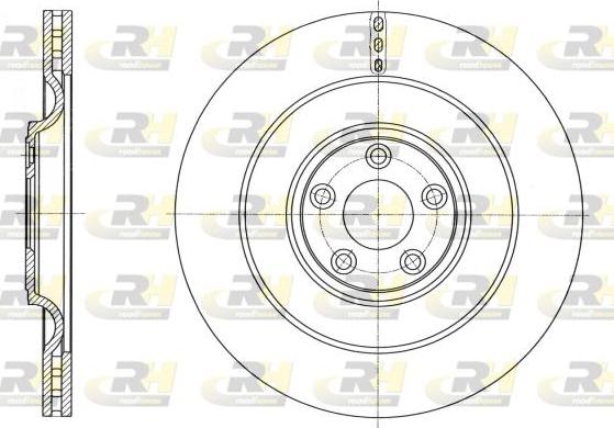 Roadhouse 61747.10 - Гальмівний диск autocars.com.ua