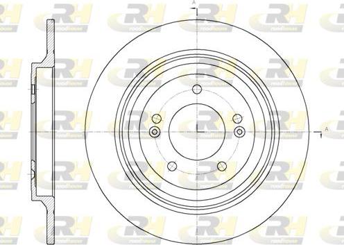 Roadhouse 61780.00 - Гальмівний диск autocars.com.ua