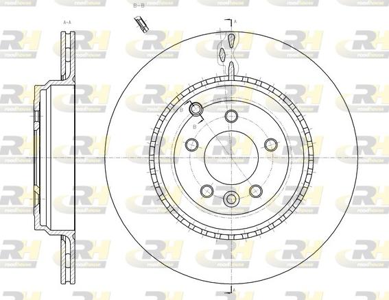 Roadhouse 61867.10 - Тормозной диск autodnr.net
