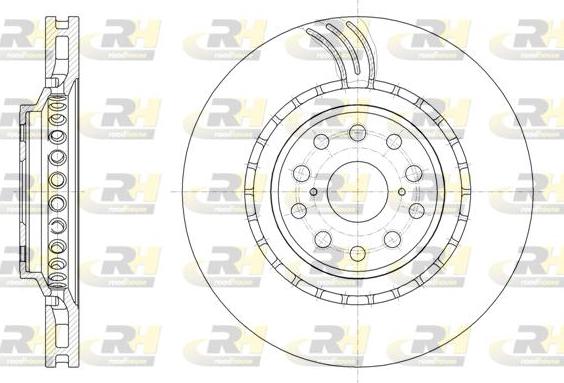 Roadhouse 61877.10 - Тормозной диск avtokuzovplus.com.ua