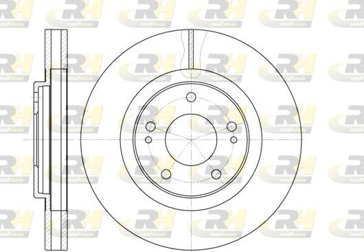 Roadhouse 62002.10 - Гальмівний диск autocars.com.ua