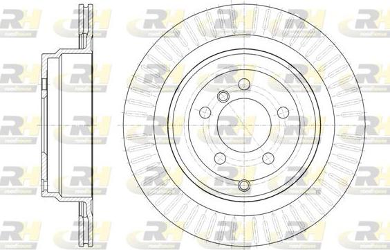 Roadhouse 62064.10 - Гальмівний диск autocars.com.ua