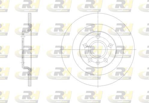 Roadhouse 62105.00 - Тормозной диск avtokuzovplus.com.ua