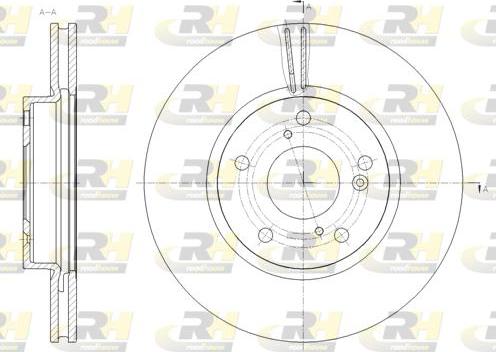 Roadhouse 62112.10 - Тормозной диск avtokuzovplus.com.ua