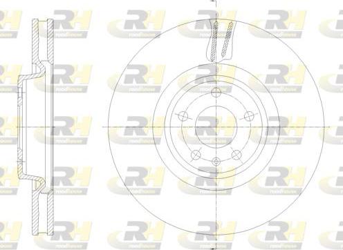 Roadhouse 62133.10 - Тормозной диск avtokuzovplus.com.ua