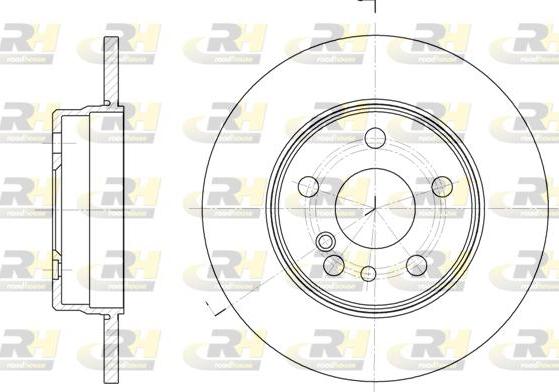 Roadhouse 6332.00 - Гальмівний диск autocars.com.ua