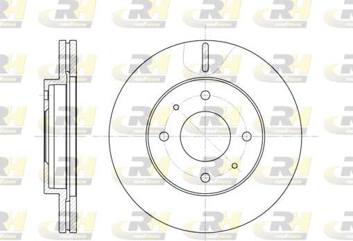 Roadhouse 6391.10 - Гальмівний диск autocars.com.ua