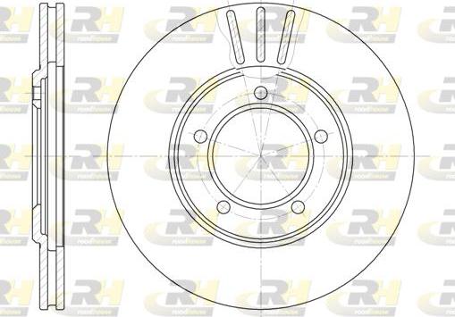 Roadhouse 6404.10 - Тормозной диск avtokuzovplus.com.ua