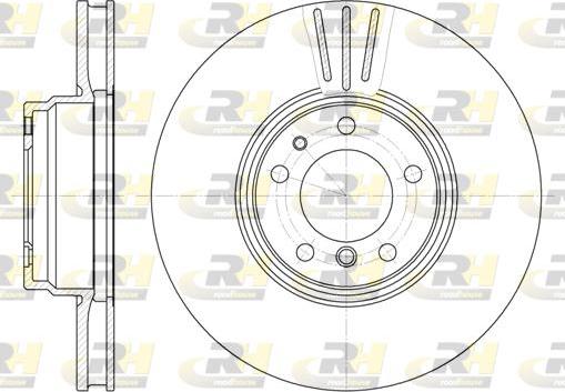 Roadhouse 6594.10 - Гальмівний диск autocars.com.ua