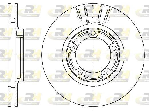 Roadhouse 6794.10 - Гальмівний диск autocars.com.ua