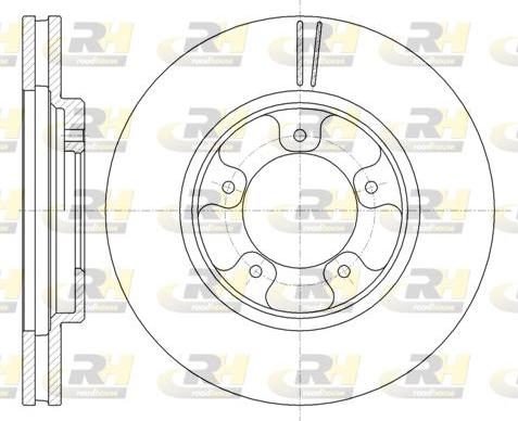 Roadhouse 6939.10 - Тормозной диск autodnr.net
