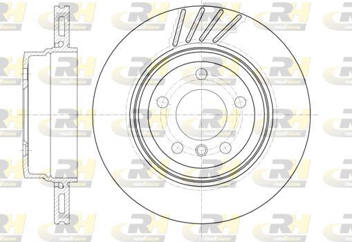 Roadhouse 6979.10 - Гальмівний диск autocars.com.ua