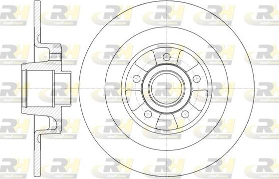 Roadhouse 6999.00 - Гальмівний диск autocars.com.ua