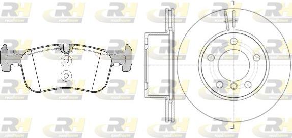 Roadhouse 81478.00 - Комплект гальм, дисковий гальмівний механізм autocars.com.ua