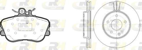 Roadhouse 8445.02 - Дисковый тормозной механизм, комплект avtokuzovplus.com.ua