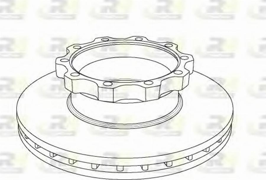 Roadhouse DSX1044.20 - Тормозной диск avtokuzovplus.com.ua