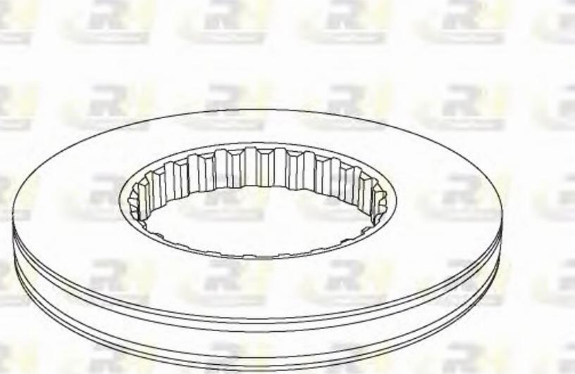 Roadhouse DSX1146.10 - Гальмівний диск autocars.com.ua