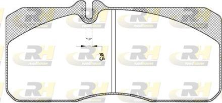 Roadhouse JSX 2278.20 - Гальмівні колодки, дискові гальма autocars.com.ua