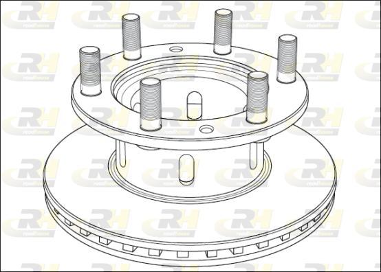 Lemförder 21828 - Гальмівний диск autocars.com.ua