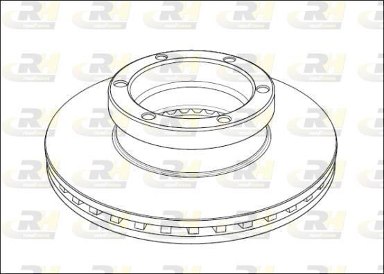 Roadhouse NSX1004.20 - Гальмівний диск autocars.com.ua