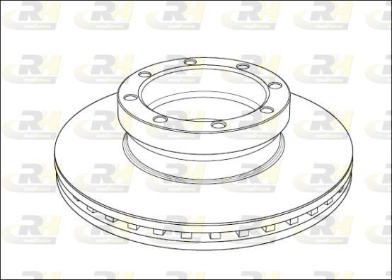 Roadhouse NSX1005.20 - Гальмівний диск autocars.com.ua