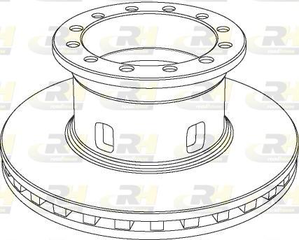 Roadhouse NSX1020.20 - Гальмівний диск autocars.com.ua