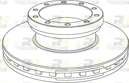 Brembo 9579710 - Тормозной диск avtokuzovplus.com.ua