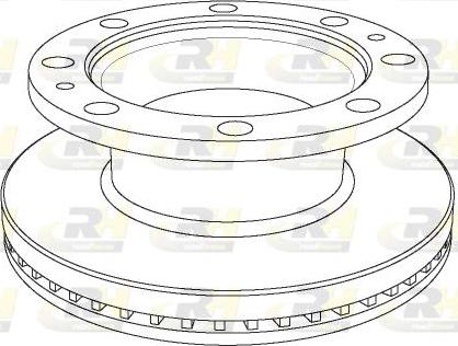 Roadhouse NSX1103.20 - Гальмівний диск autocars.com.ua