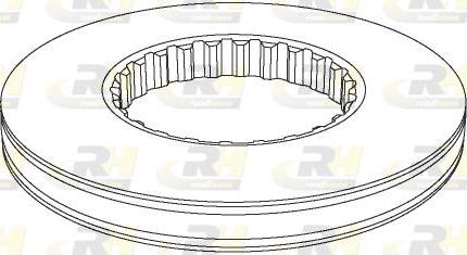 Roadhouse NSX1146.10 - Гальмівний диск autocars.com.ua